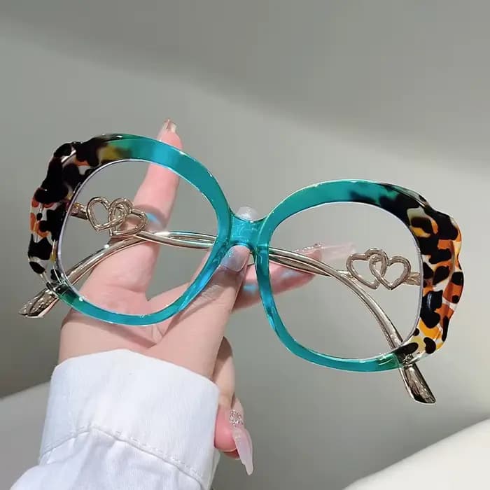 GM LUMIAS lunettes rondes surdimensionnées femmes 2025 nouveau dans la mode montures optiques multicolores