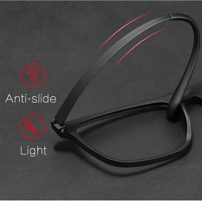 Mode Ultra léger lunettes cadre optique pleine jante TR-90 Prescription lunettes pour hommes et femm