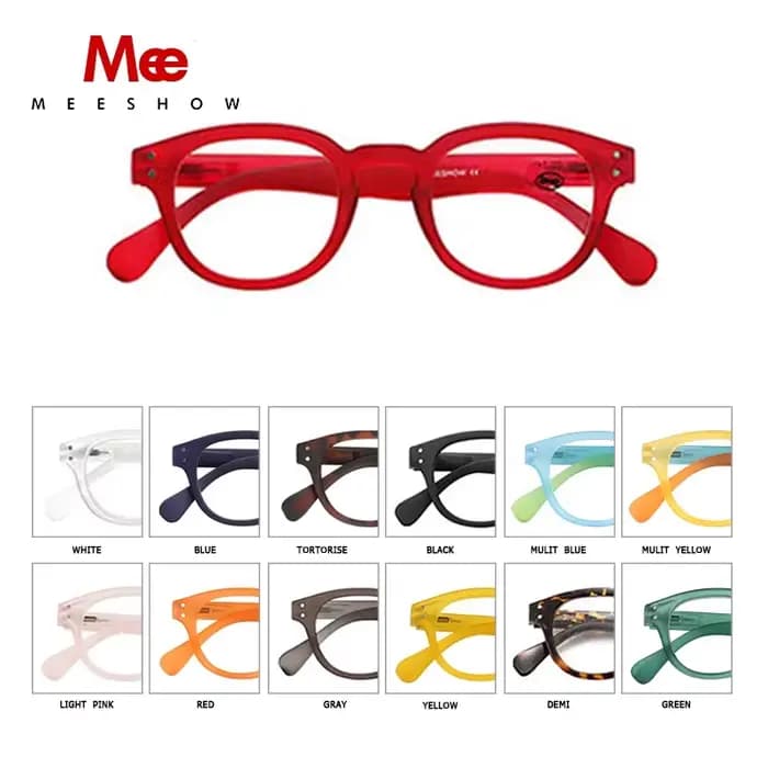 Meeshow lunettes de lecture multifocales marque classique homme rétro lunettes femme française progr