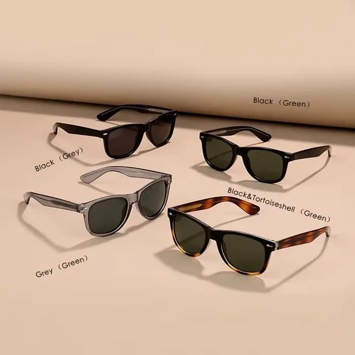 Lunettes de soleil carrées Vintage pour hommes et femmes, marque de luxe de haute qualité, lunettes