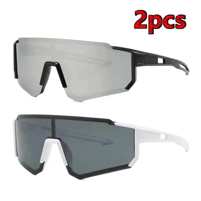 1/2 pièces lunettes de soleil de cyclisme femmes UV400 Anti-sable protecteur des yeux