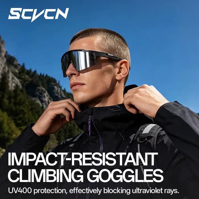 Lunettes de soleil de sport SCVCN UV400 pour la randonnée