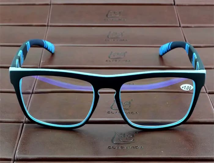 Clara Vida progressive fabriqué à la main surdimensionné cadre carré hommes femmes mode lunettes de lecture +0.75 + 1 +1.25 +1.5 +1.75 +2 à +4