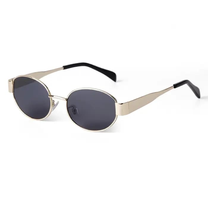 Lunettes de soleil ovales rétro pour femmes et hommes