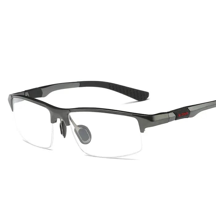 YIMARUILI demi-monture lunettes de sport cadre Ultra-léger en aluminium-magnésium matériel optique l