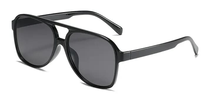 Lunettes de soleil populaires jaunes style pilote pour femme 2026