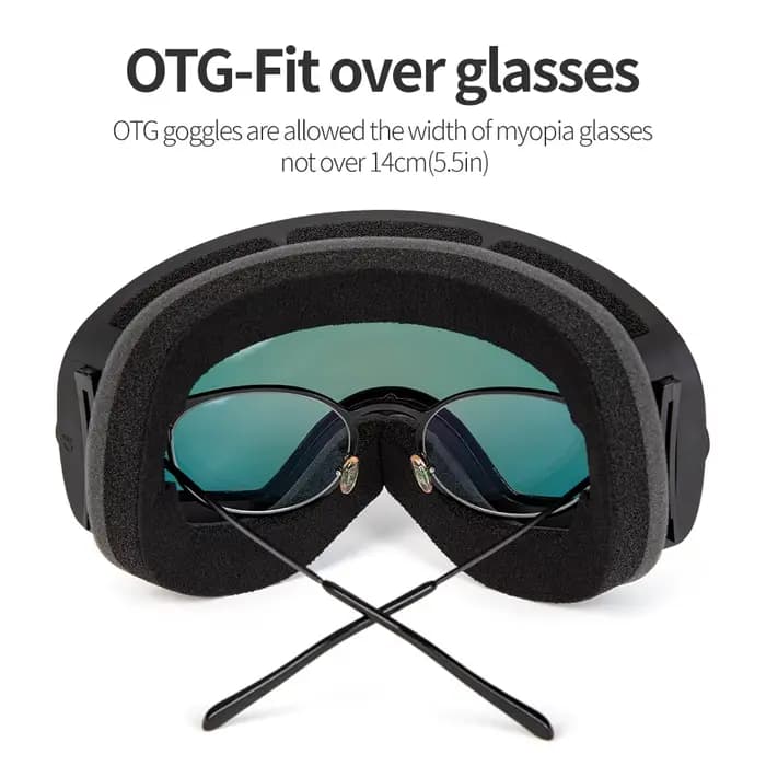 COPOZZ marque lunettes de Ski Double couches UV400 Anti-buée grandes