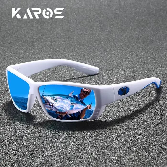 Lunettes de soleil polarisées de sport avec protection UV400 pour le cyclisme, la course à pied et l
