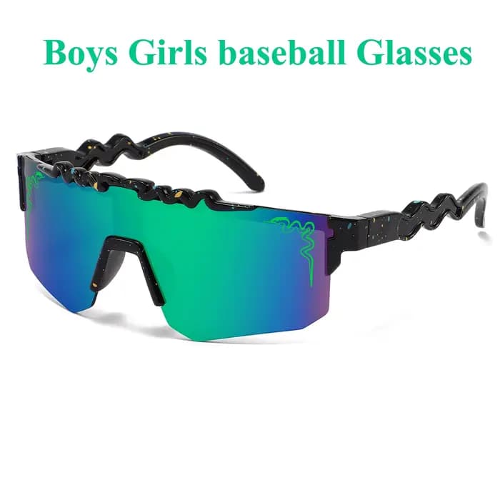 Lunettes de soleil fantaisie pour garçons et filles de 6 à 18 ans
