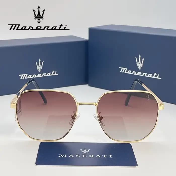 MASERATI lunettes de soleil haut de gamme élégant carré lunettes de soleil polarisées conduite lunet