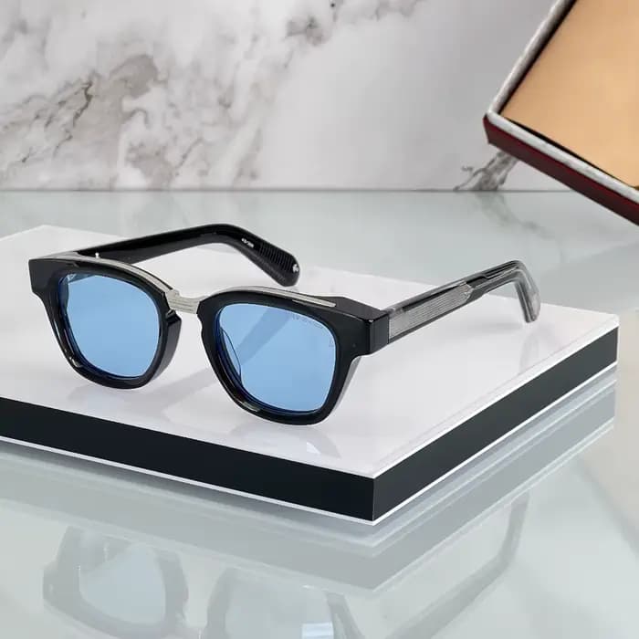 Lunettes de soleil ovales de luxe faites à la main JULIES 10th