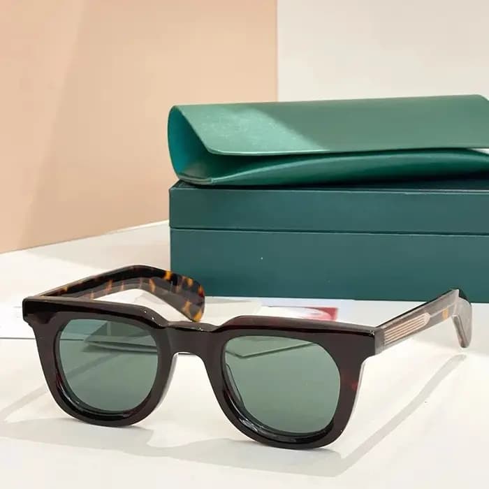 JMM VENDOME lunettes de soleil carrées épaisses en acétate faites à la main pour hommes et femmes marque de créateur