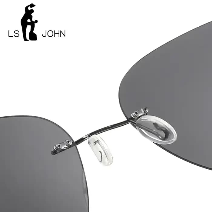 LS Chain-Lunettes de soleil polarisées en titane pour hommes