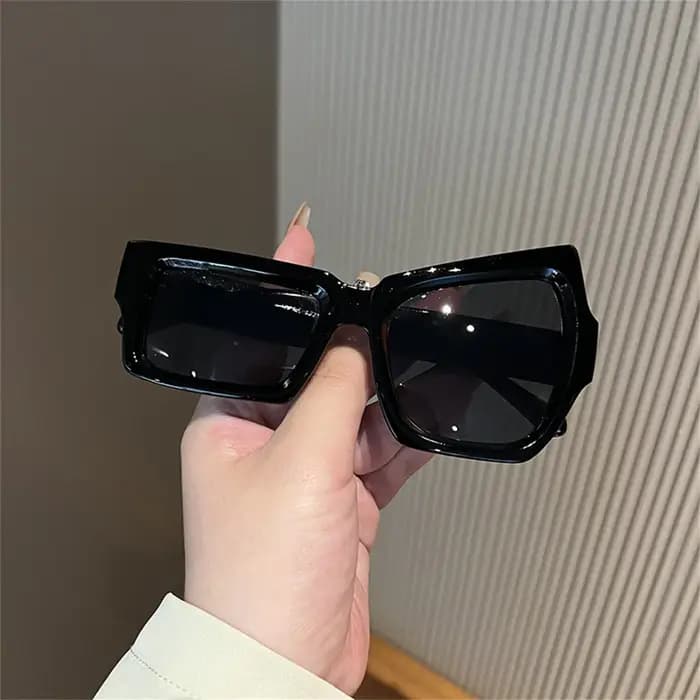 Lunettes Hip Hop tendance amusantes avec sourcils surélevés sur un côté