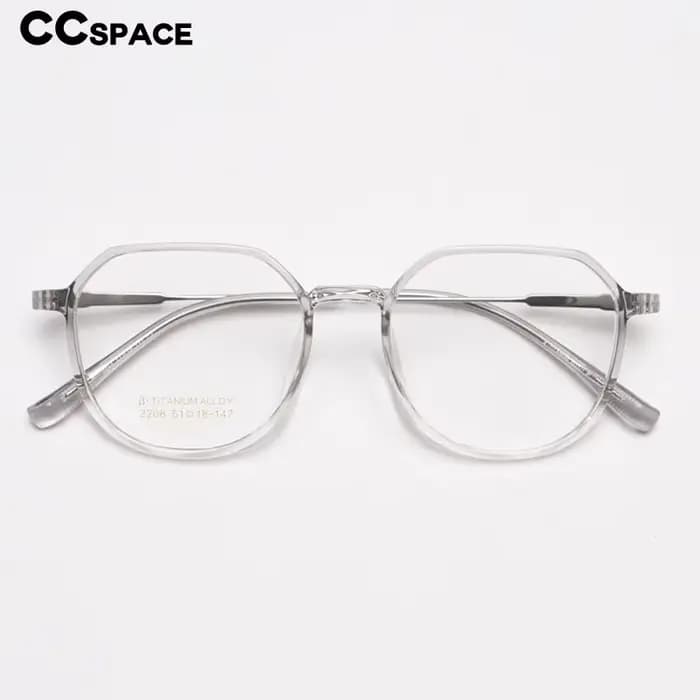 56431 monture de lunettes transparente femmes Prescription lunettes claires hommes monture optique l