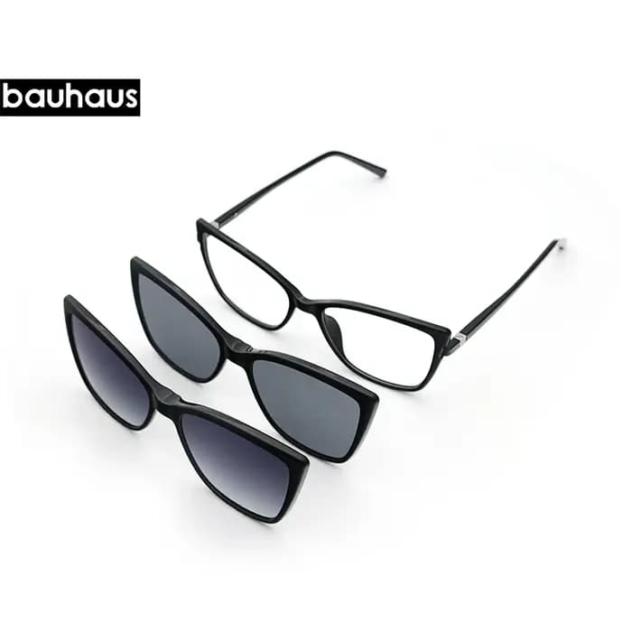 X3186 pince magnétique sur lunettes de soleil femme Ultem optique papillon