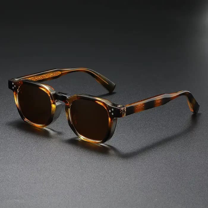 Nouvelles lunettes de soleil polarisées unisexe noyau métallique CP