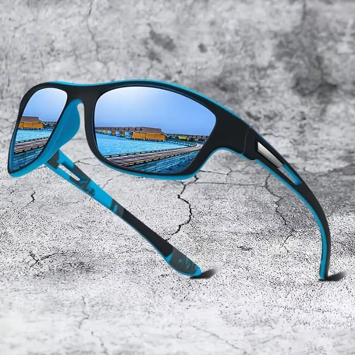1 paire de lunettes de soleil vintage unisexes