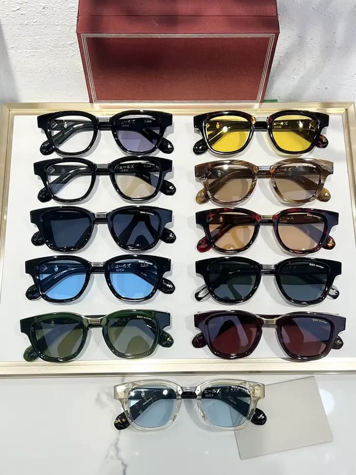 Lunettes de soleil ovales de luxe faites à la main JULIES 10th