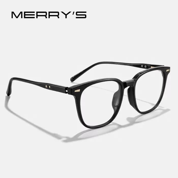 MERRYS DESIGN hommes femmes mode lunettes cadre carré lunettes optique cadre Prescription lunettes m