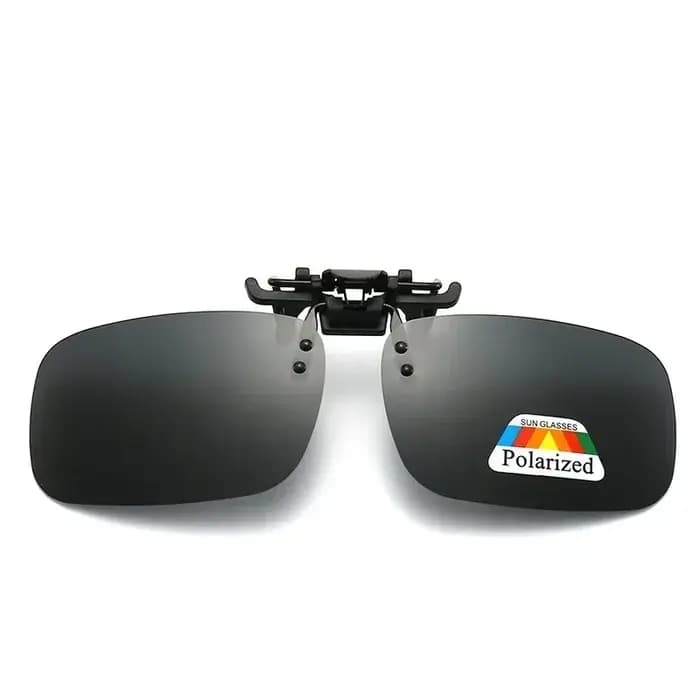 1 pièces Vintage polarisé Clip sur lunettes de soleil pour femmes hommes UV400 HD conduite Vision no