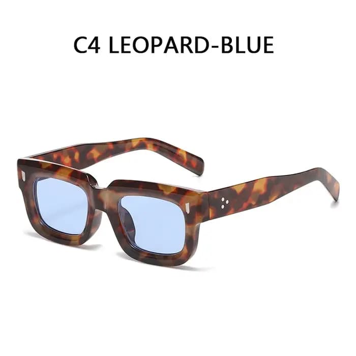 Lunettes de soleil à monture épaisse de Style Hip-hop pour hommes