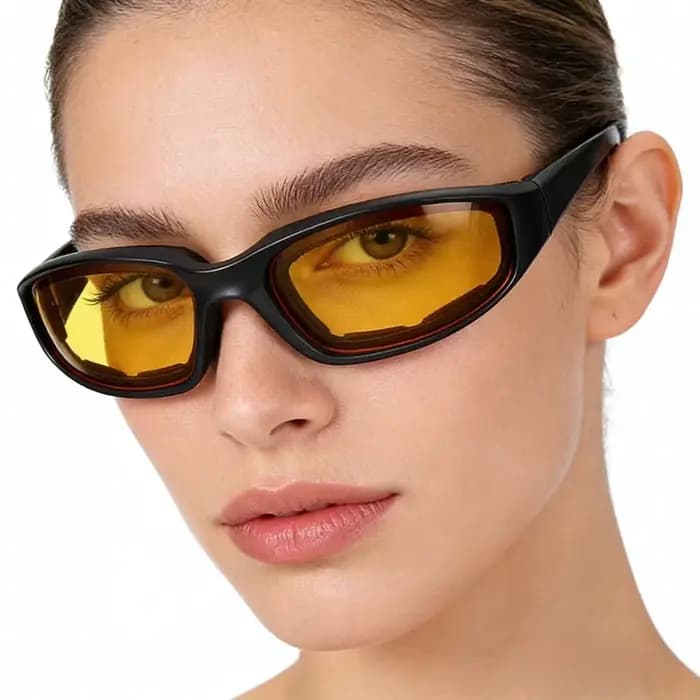 Lunettes de vélo coupe-vent et anti-poussière | Coussinets Confortables