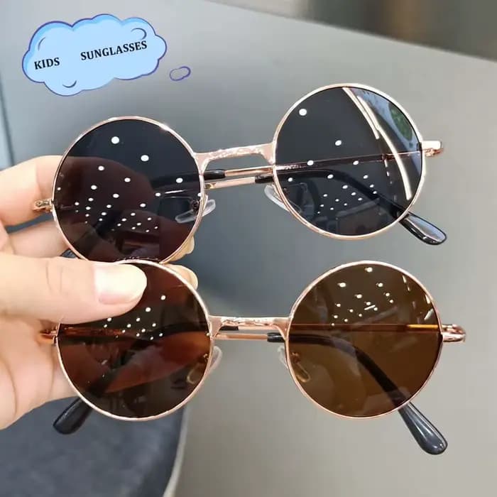 Lunettes de soleil rondes pour enfants
