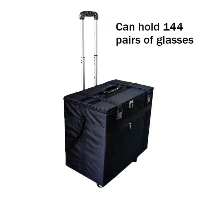 Étui à lunettes de grande capacité Oxford