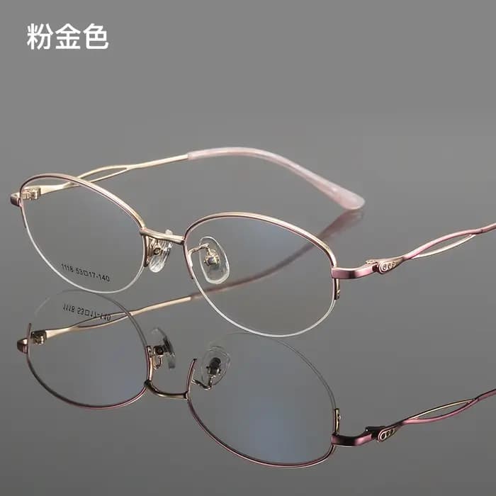 Reven Jate 1118 lunettes pour femme demi-monture optique Prescription monture