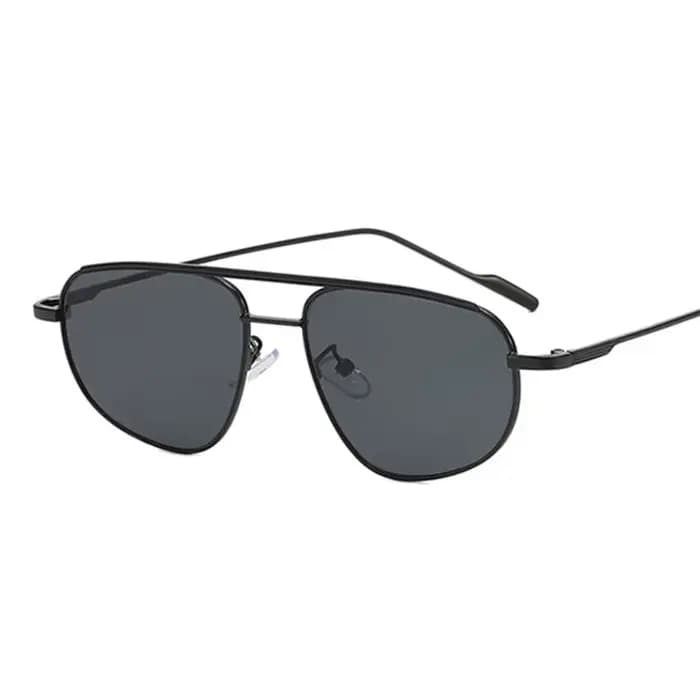 Lunettes de soleil classiques en métal pour hommes et femmes