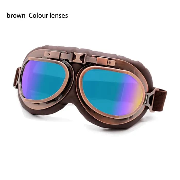 Lunettes de moto rétro vintage