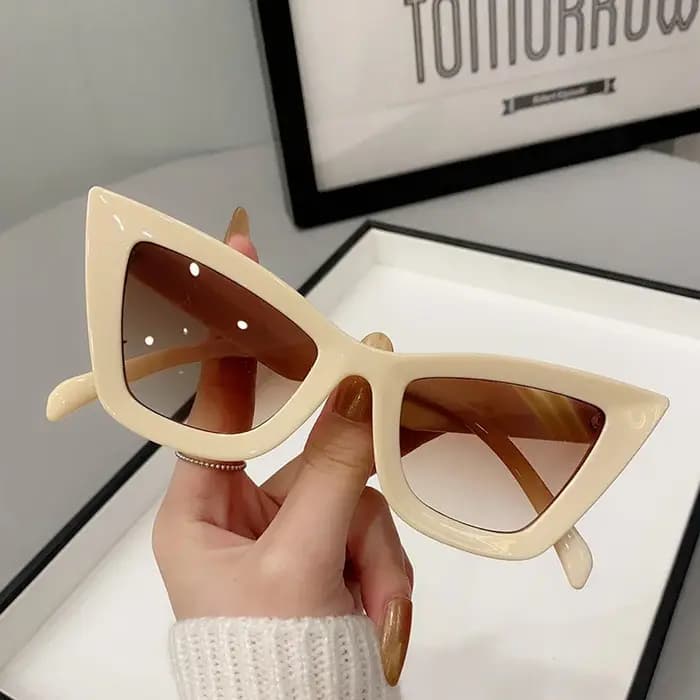 Lunettes de soleil carrées Vintage à grande monture pour femmes et hommes