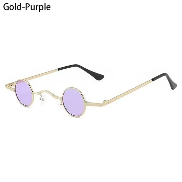Petites lunettes de soleil rondes pour femmes et hommes
