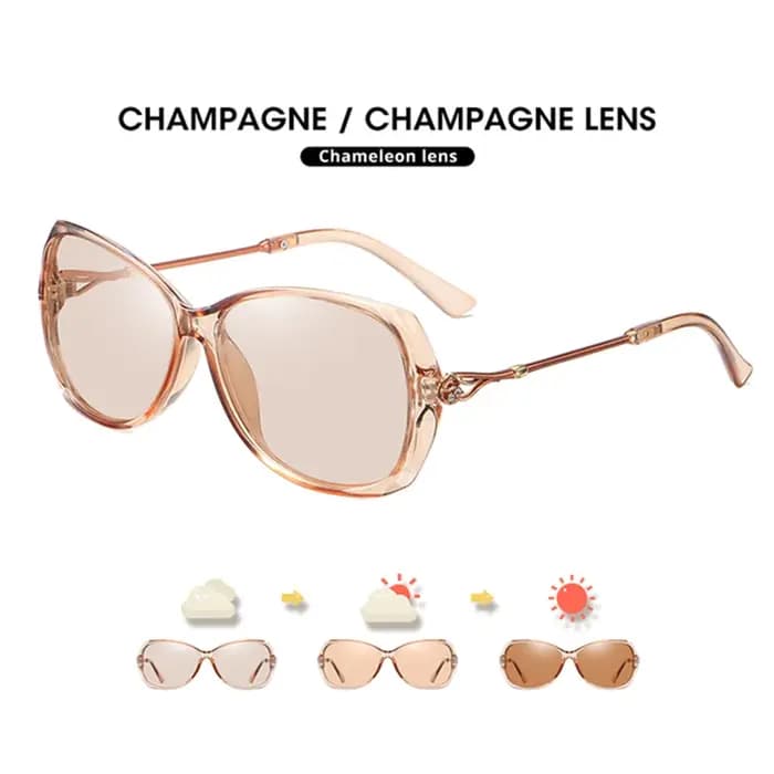LIOUMO 2026 – Lunettes de soleil photochromiques élégantes pour femme