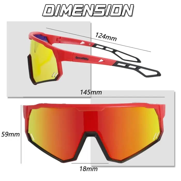 Lunettes de cyclisme photochromiques pour hommes et femmes