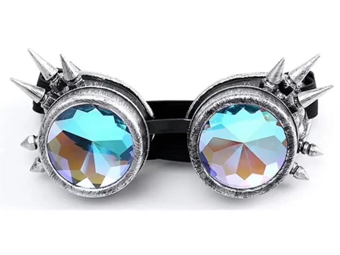 Lunettes de soleil Steampunk pour hommes et femmes