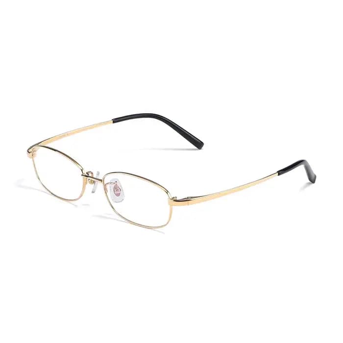 Lunettes optiques à monture en titane à jante complète pour hommes et femmes