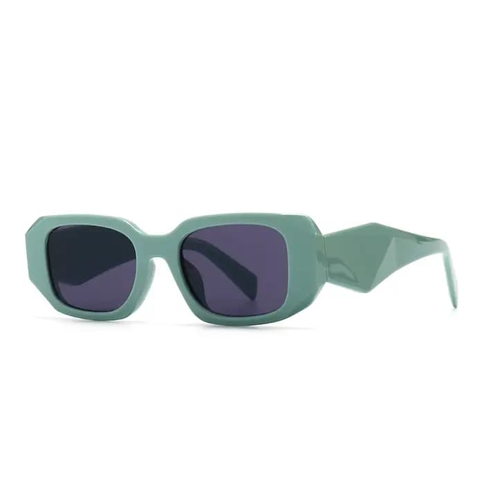 Nouvelles Lunettes de Soleil Carrées Modernes Rétro à Monture Étroite pour l'Exportation Transfrontalière