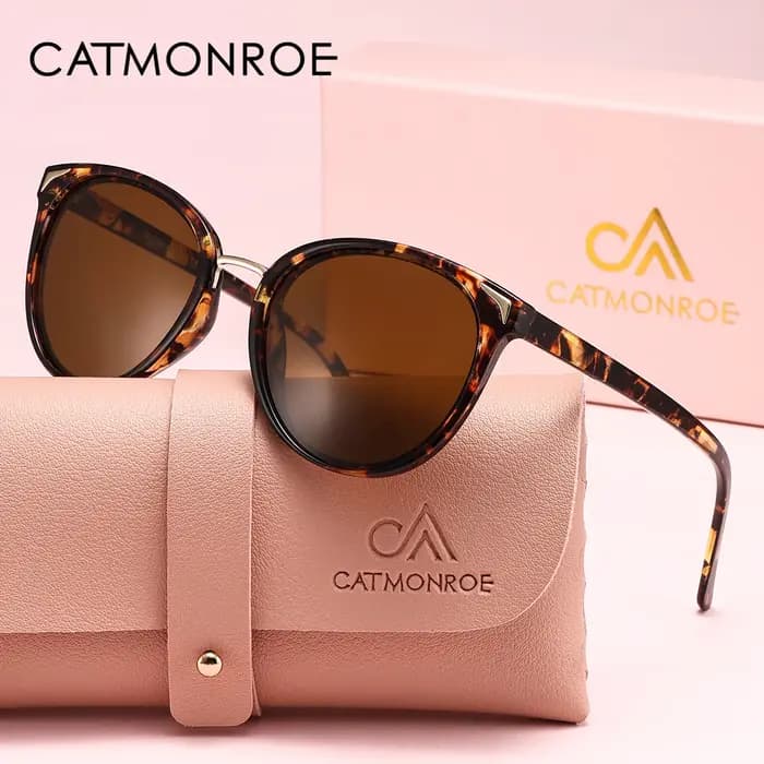 CATMONROE 1 pièces femmes lunettes de soleil couleur en option lentille ronde léger confort conduite décontracté trajet