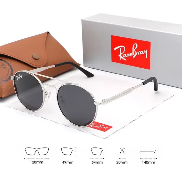 Lunettes de soleil rondes RareBray Fashion Design pour hommes et femmes, lunettes de soleil rétro, a