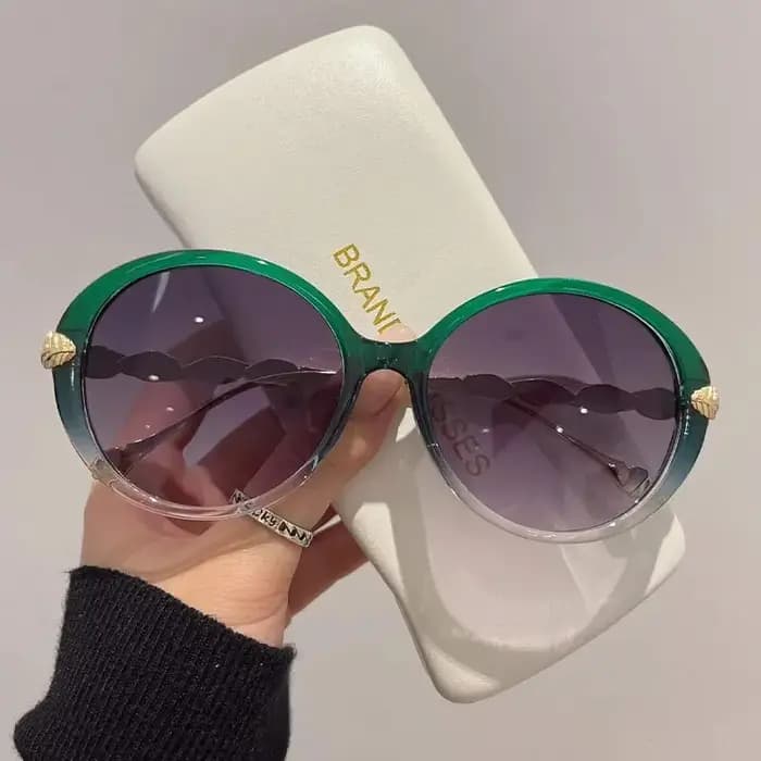 KAMMPT lunettes de soleil rondes rétro pour femmes mode populaire Vintage cadre hommes luxe tendance marque concepteur