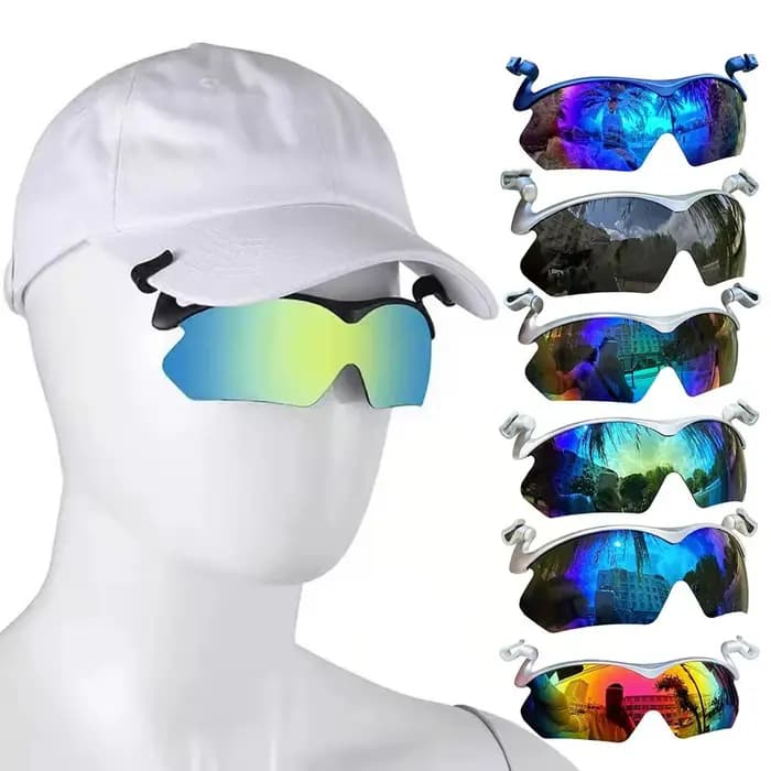 Lunettes de soleil de sport polarisées à clipser