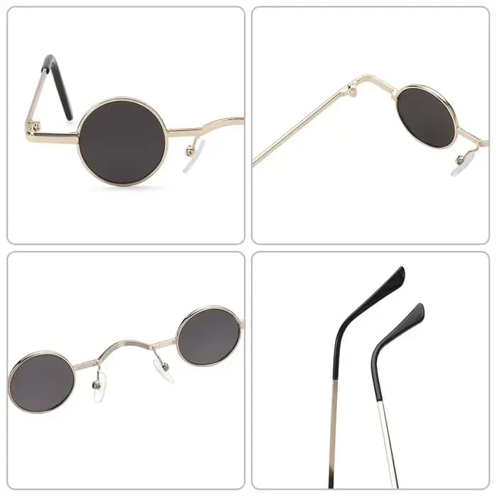 Petites lunettes rondes pour femmes et hommes