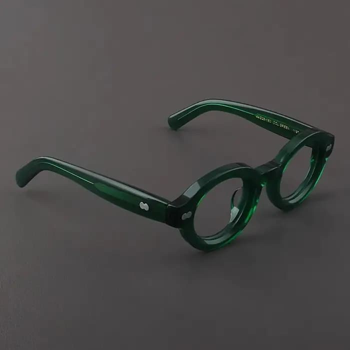 Lunettes tortue en acétate épais de grande taille