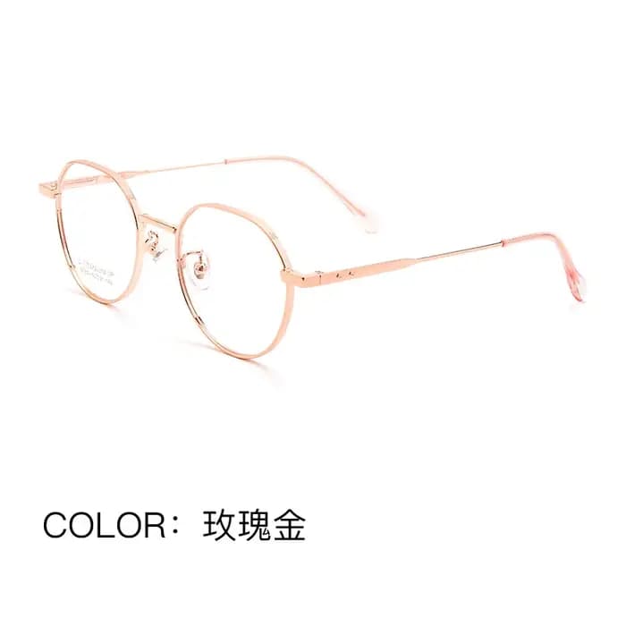 YIMARUILI nouveau Ultra léger large bord Design mode polygonal pur titane rétro myopie optique lunettes de Prescription