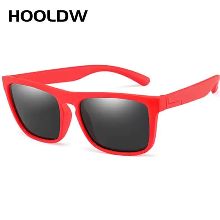 Holdw – lunettes de soleil polarisées carrées pour enfants