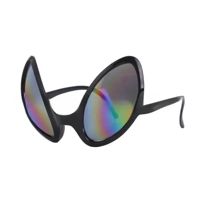 Lunettes de soleil fantaisie vertes