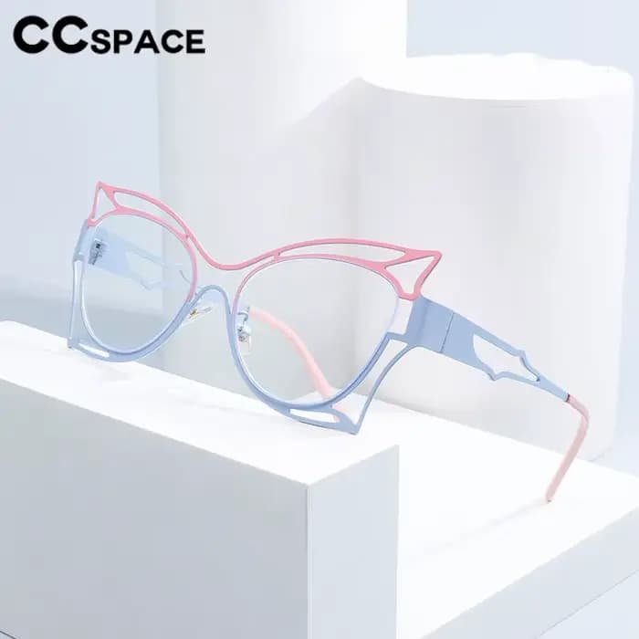 Lunettes de lecture photochromiques en métal papillon pour dames