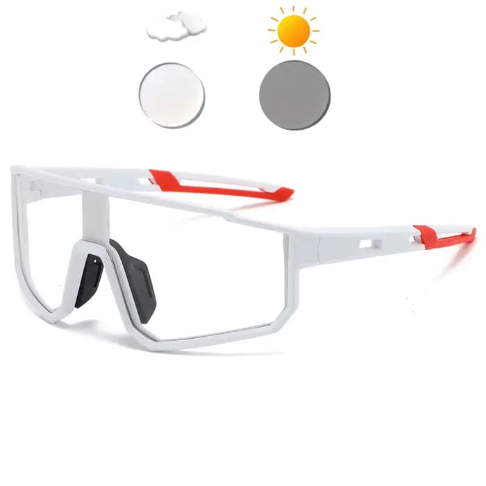 OMEKOL flambant neuf lunettes de soleil de cyclisme photochromiques hommes femmes mode conduite randonnée